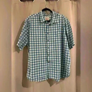 Men’s Plaid Dockers Button Down